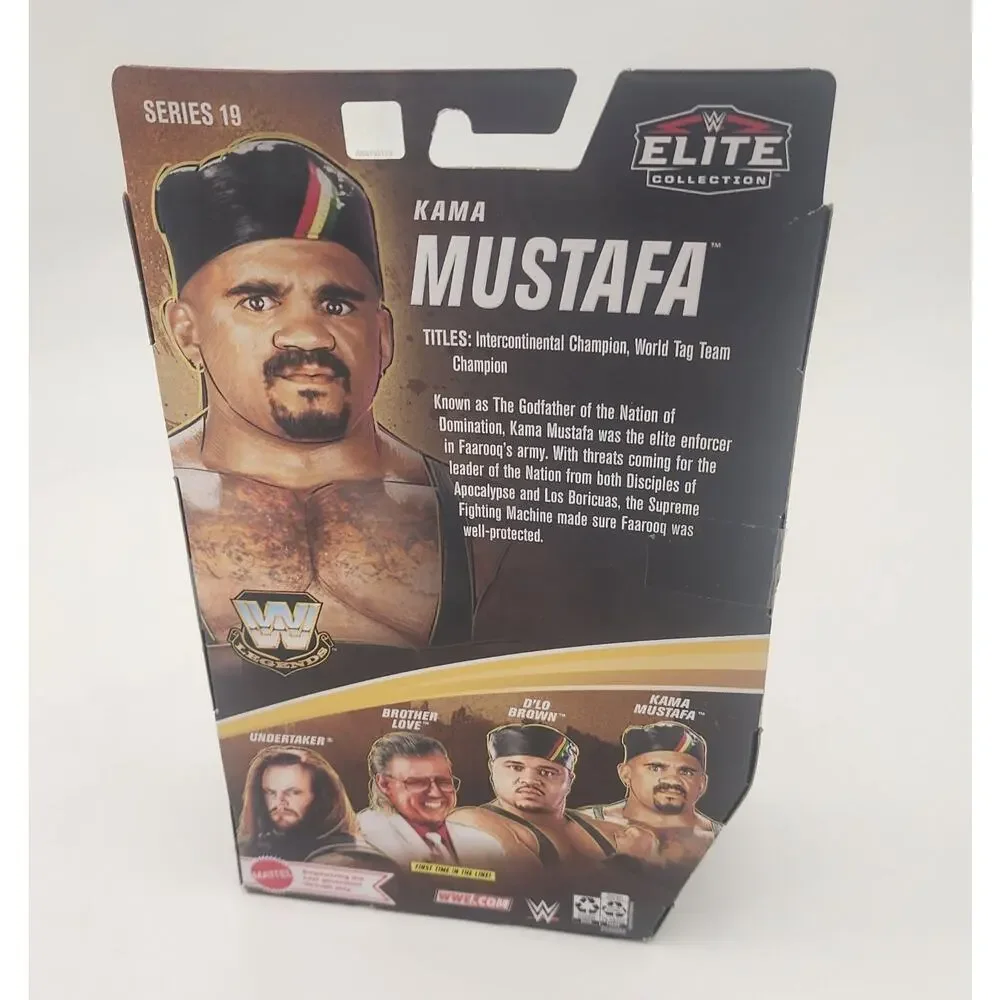 WWE Elite Legends Series 19 Nation Of Domination Kama Mustafa New